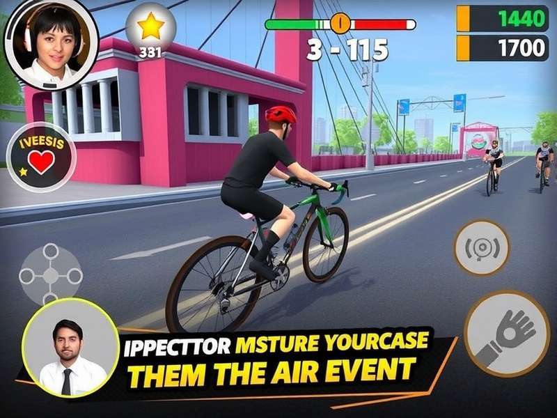 Bollywood Cycling Star gameplay screenshot